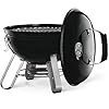 Napoleon 14-INCH Portable Charcoal Grill-Black,(NK14K-LEG)