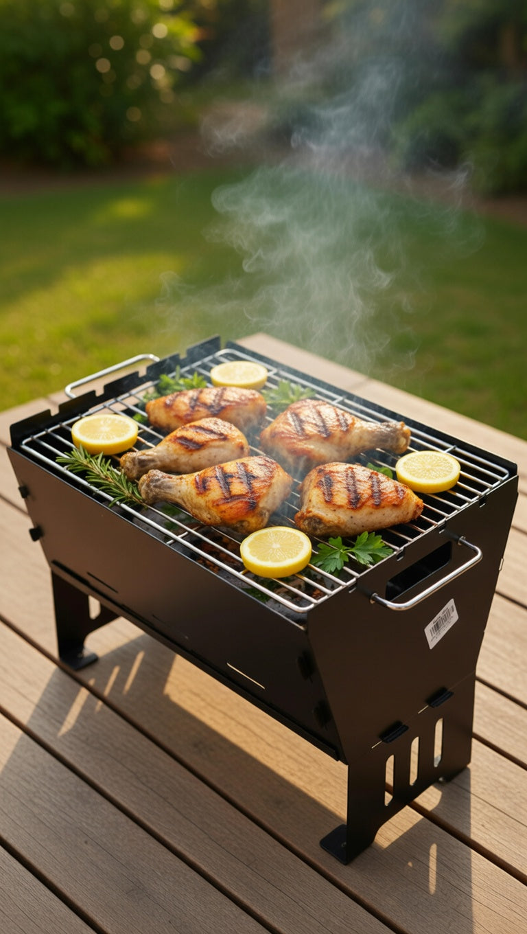 Portable Charcoal BBQ Grill