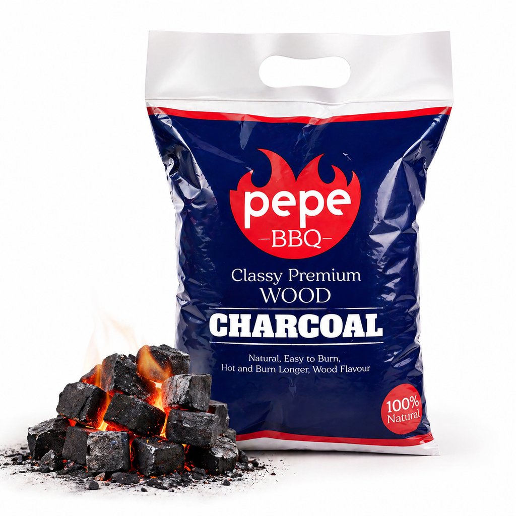 PepeBBQ Premium Charcoal Briquettes (2kg)