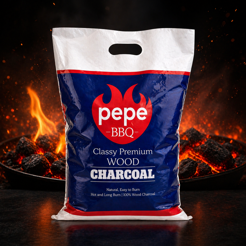 PepeBBQ Premium Charcoal Briquettes (2kg)