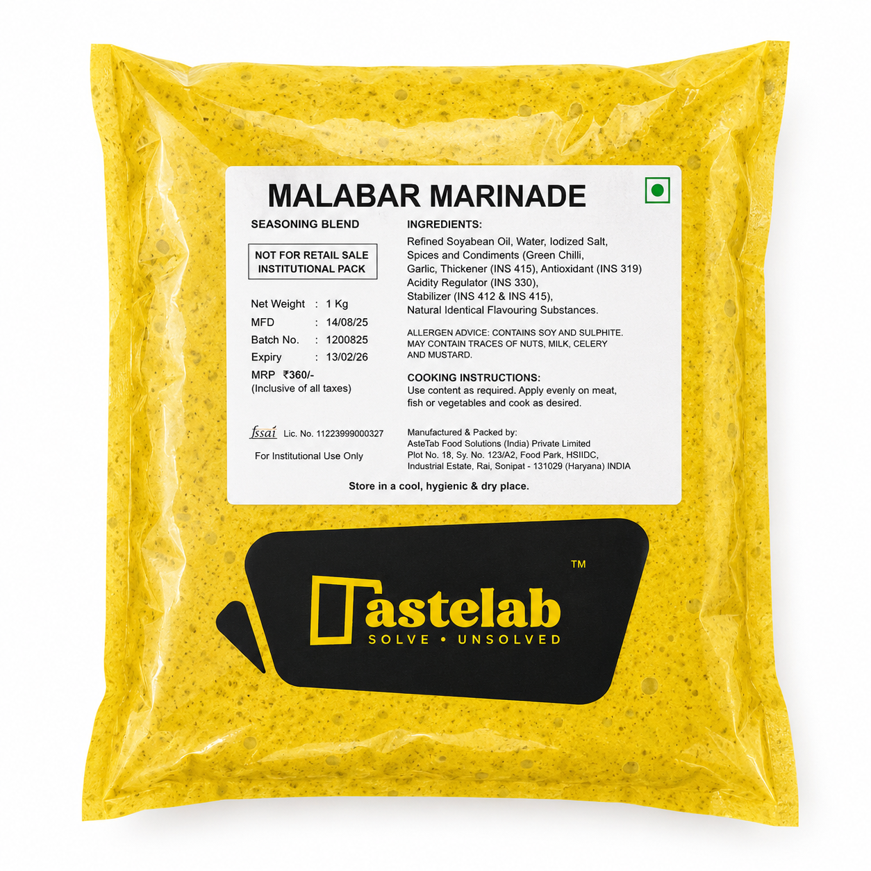 Taste Lab Malabar Marinade Seasoning Blend – 1kg