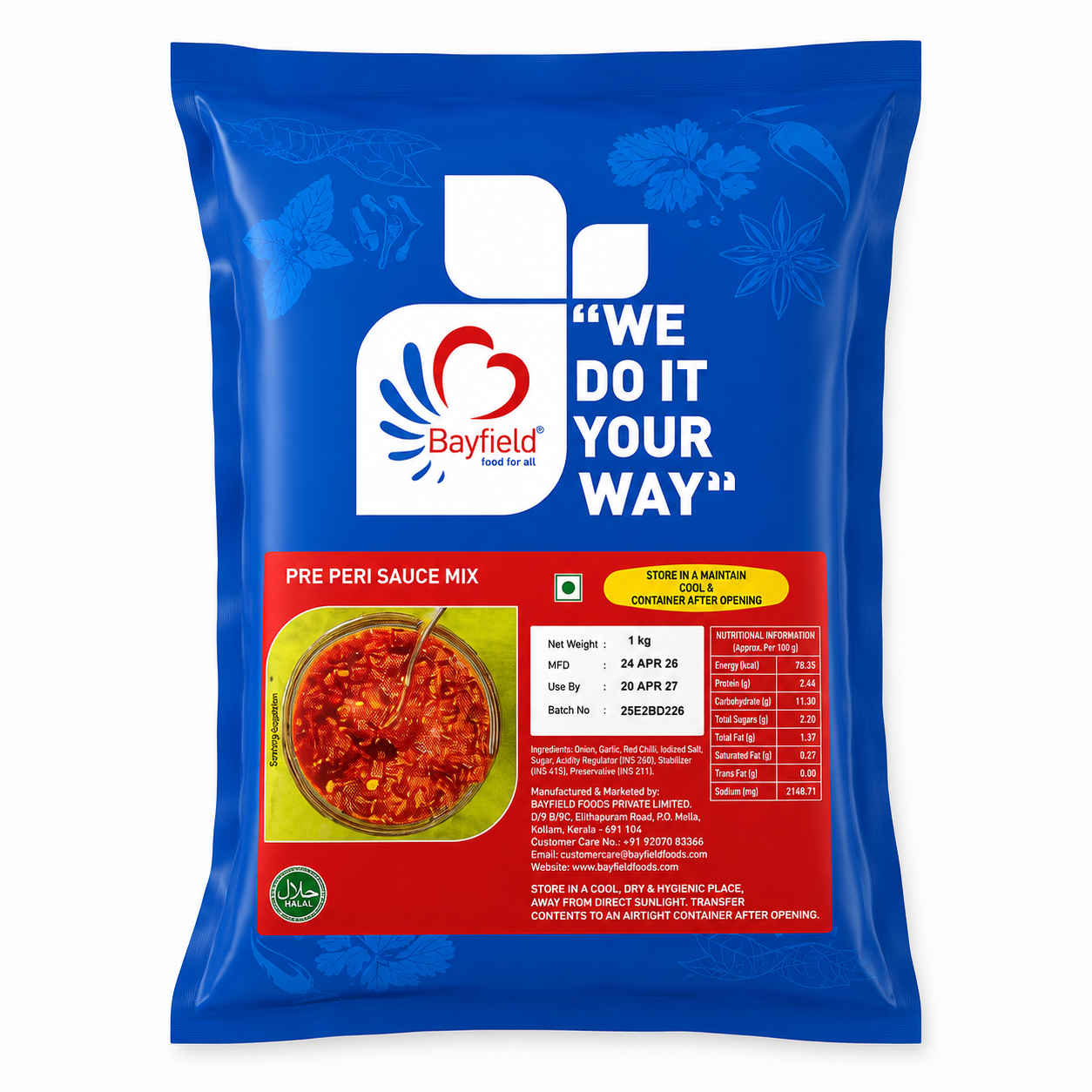 Bayfield Peri Peri Sauce Mix – 1kg