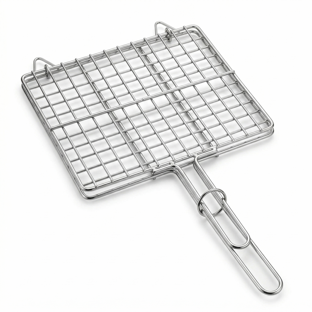 High Standard Grade Stainless Steel BBQ Grill Basket