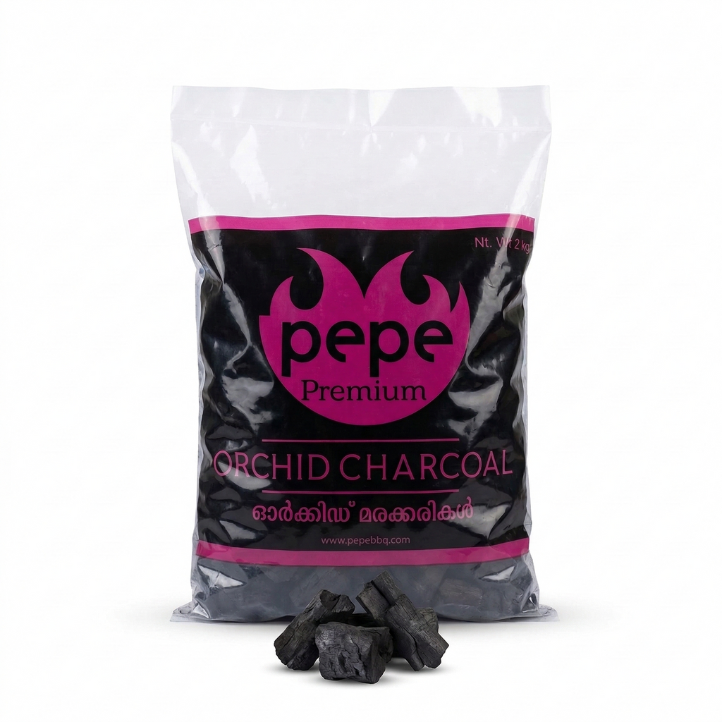 Horticultural Charcoal 2kg for Orchid, Succulent, Adenium, Terrarium & Gardening