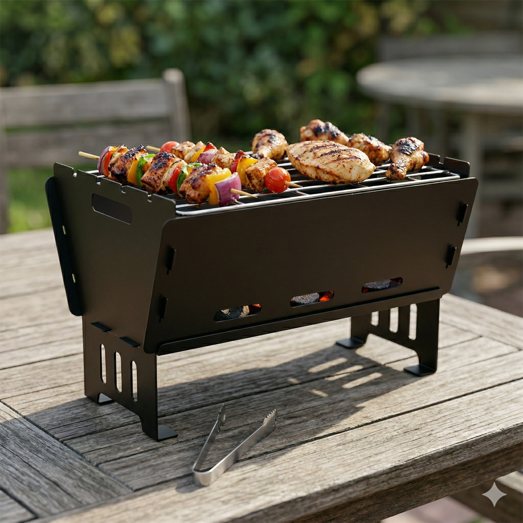 Portable Charcoal BBQ Grill