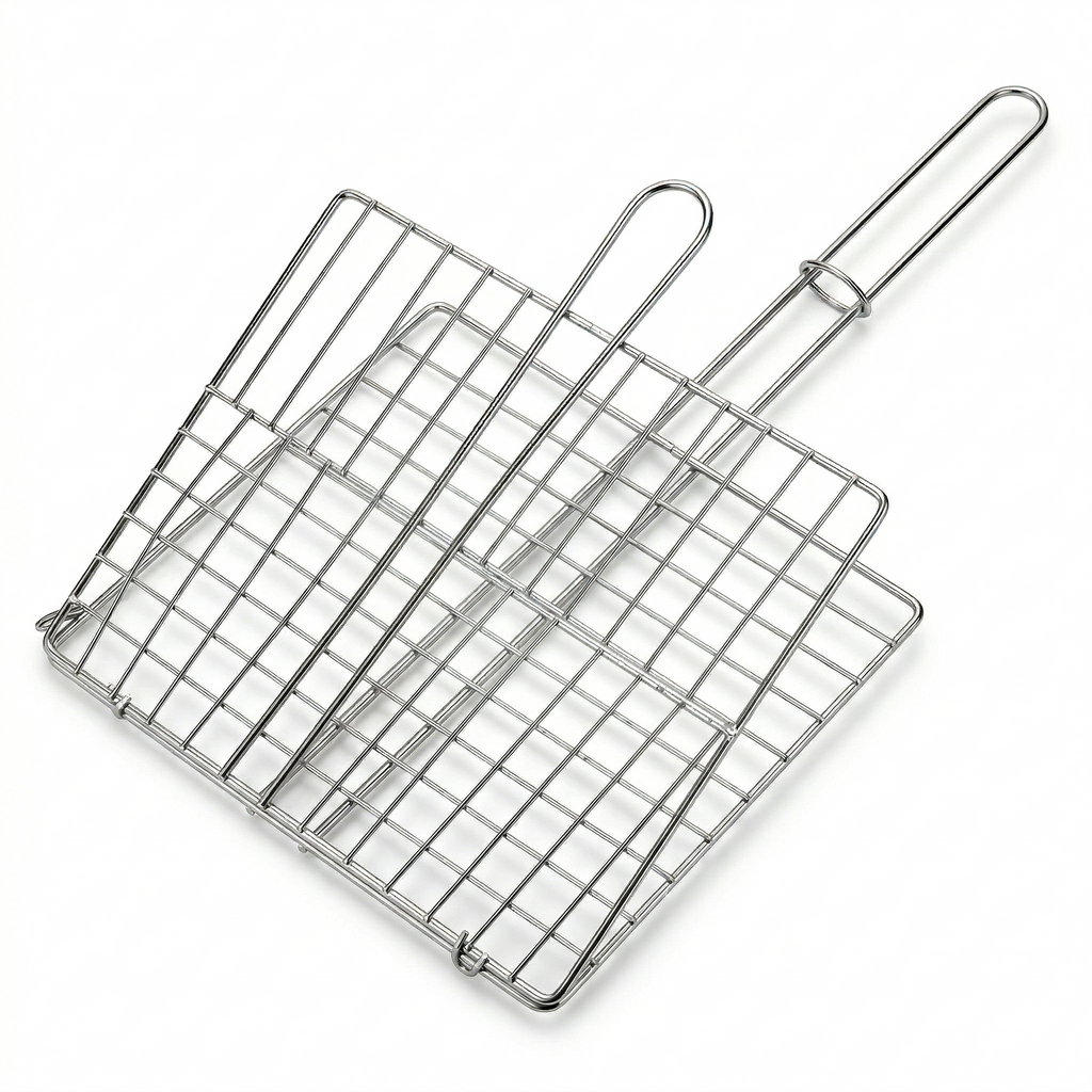 High Standard Grade Stainless Steel BBQ Grill Basket