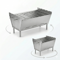 Pepebbq Stainless Steel Grill Basket